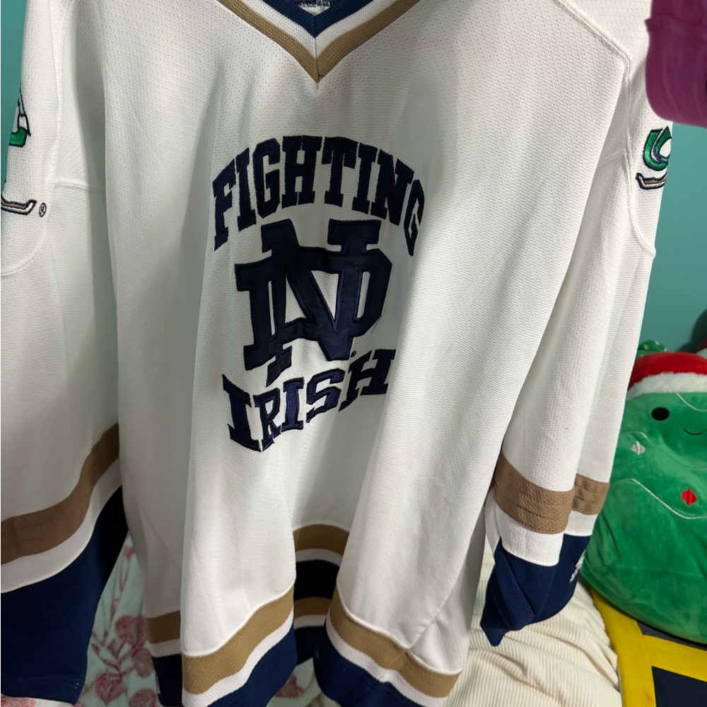 Starter White and Navy Jersey